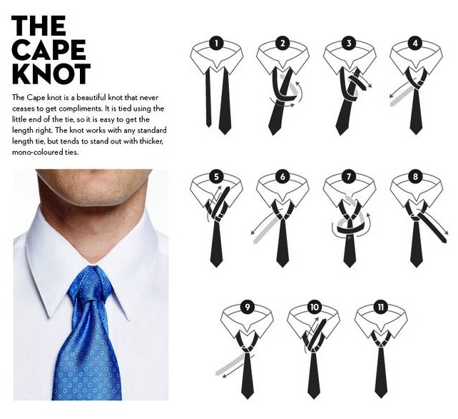 красивые узлы для галстука 