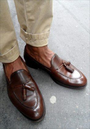 ботинки летние коричневые мужcкие