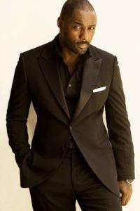 Черный костюм тотал лук