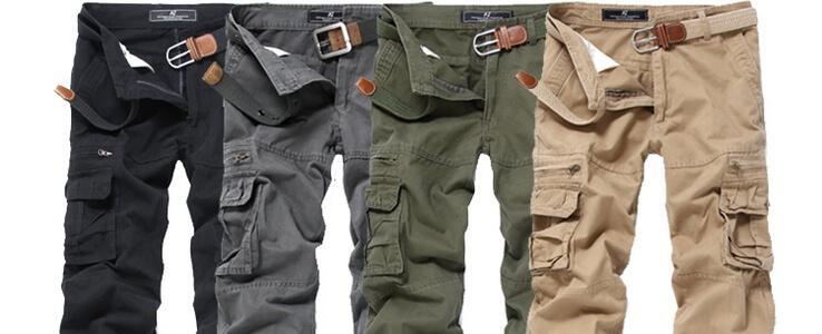Мужские штаны карго или брюки с карманами по бокам с чем носить