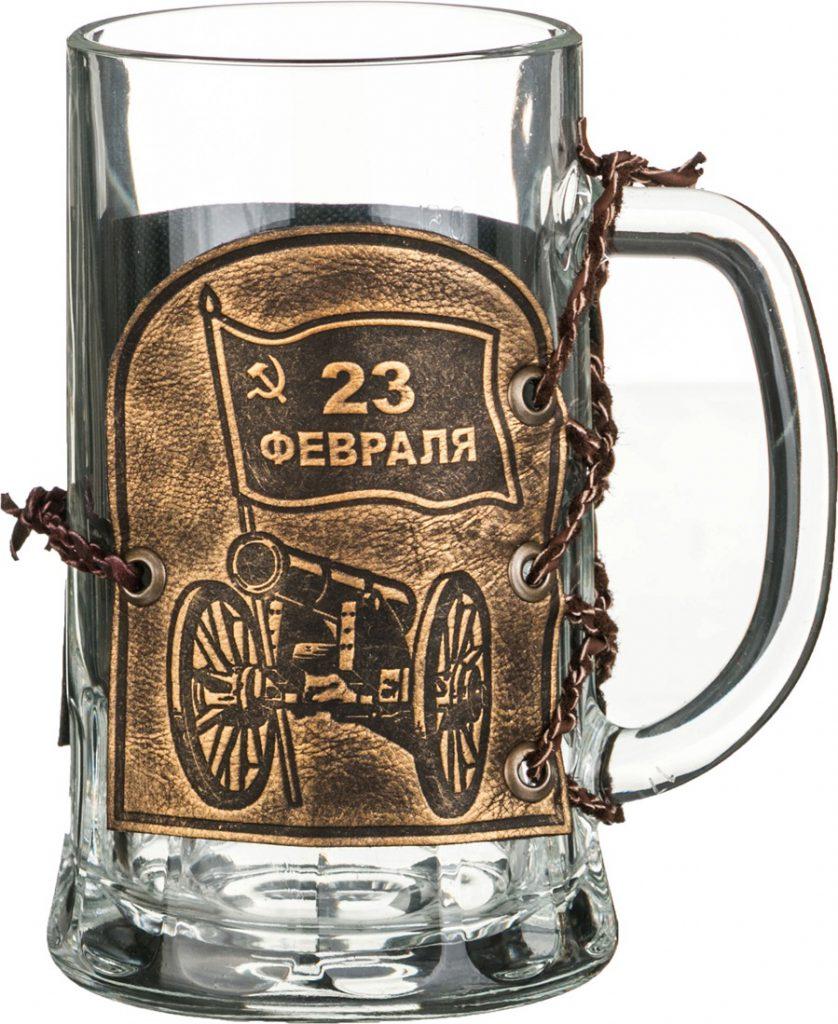 Подарок бокал на 23 февраля